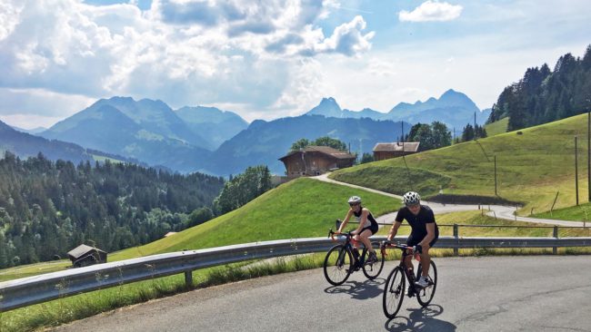 la suisse à vélo blog gstaad